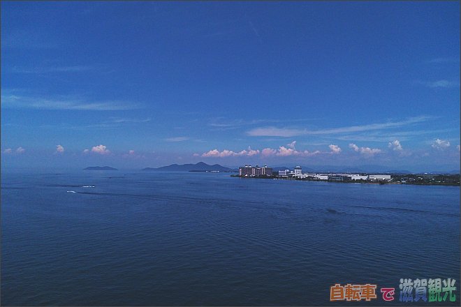 琵琶湖大橋からの眺望