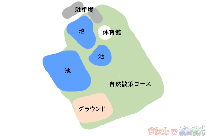 瀬田公園案内図