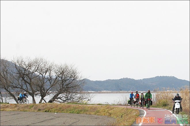 近江八幡西の湖一周サイクリングコース