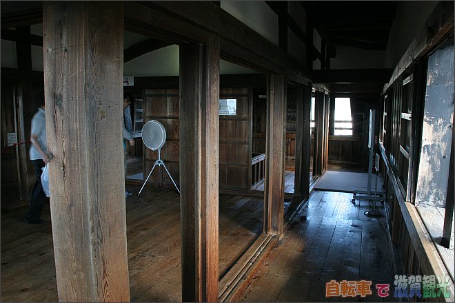 彦根城の三階