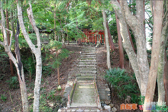 日野城跡の稲荷神社