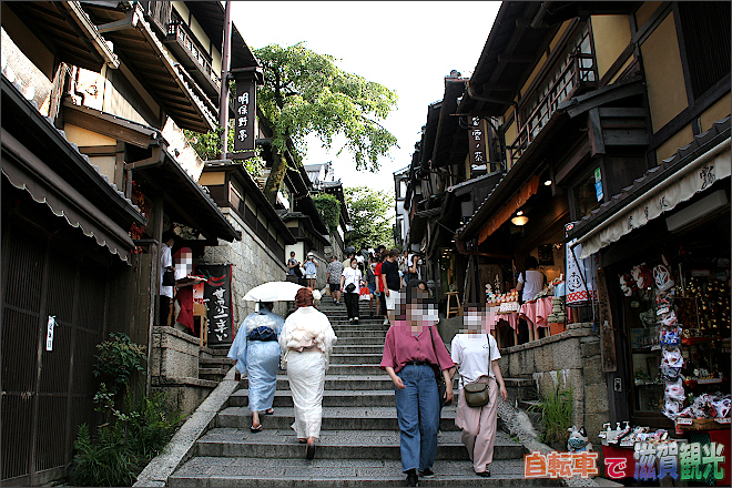 京都の重要伝統的建造物群保存地区、産寧坂