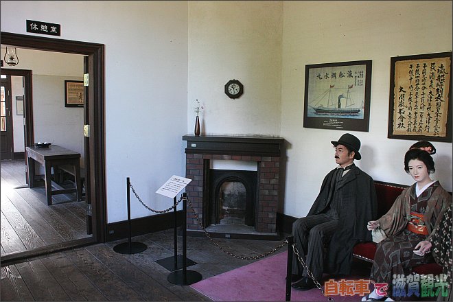 旧長浜駅舎の待合室