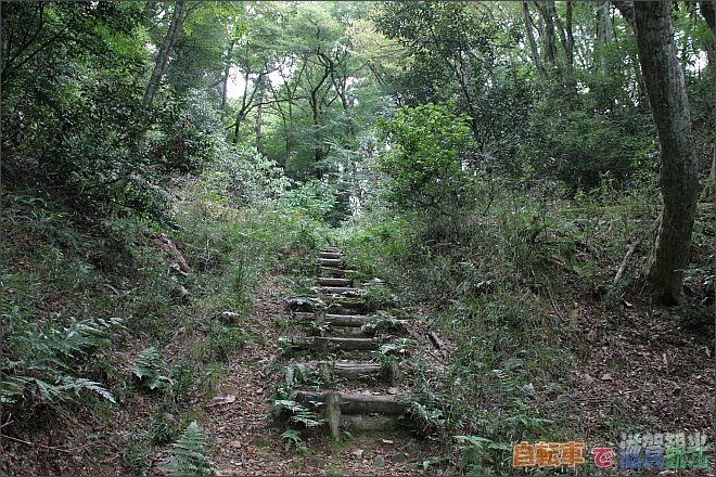 清水谷の階段