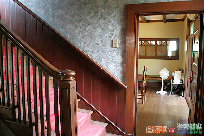 旧伊庭家住宅の階段
