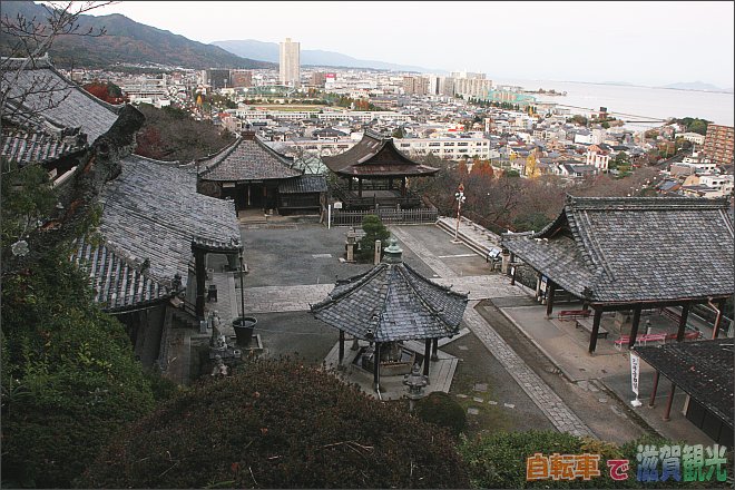 三井寺の高台からの風景